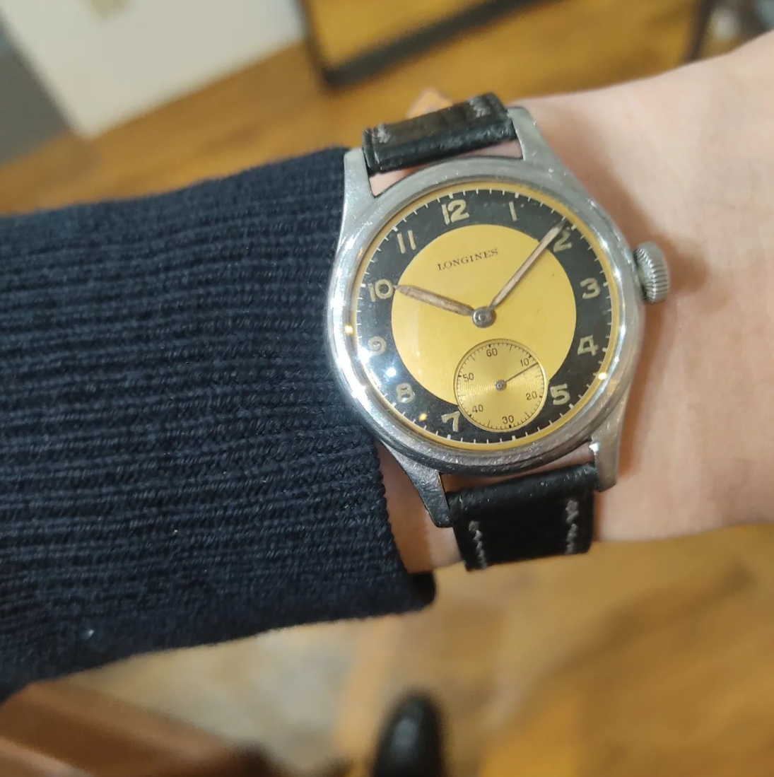 限定モデル ロンジン ヴィンテージ ブルズアイ 1951年製 セイタケ ...