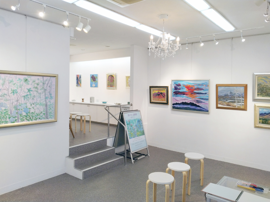 ハーブカタログカレンダー原画展福永由美子・Y.Fukunaga