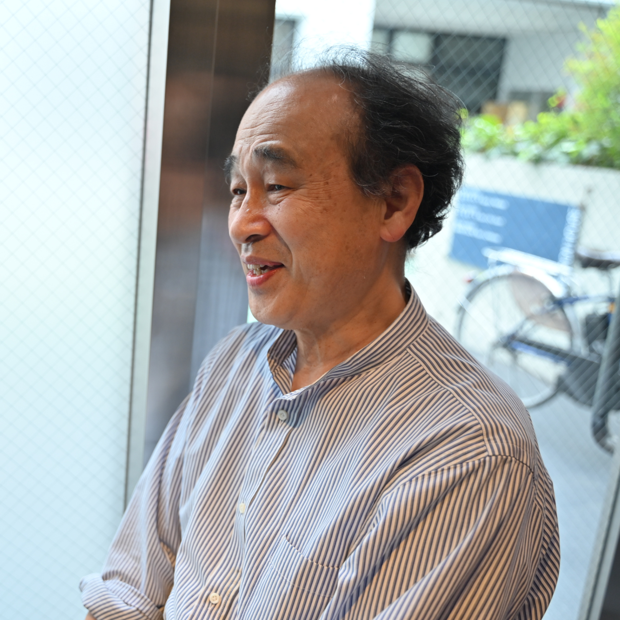 長岡氏の写真