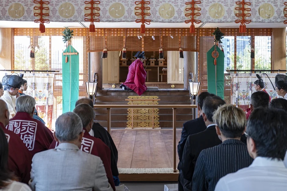 蛍めぐり祭の様子