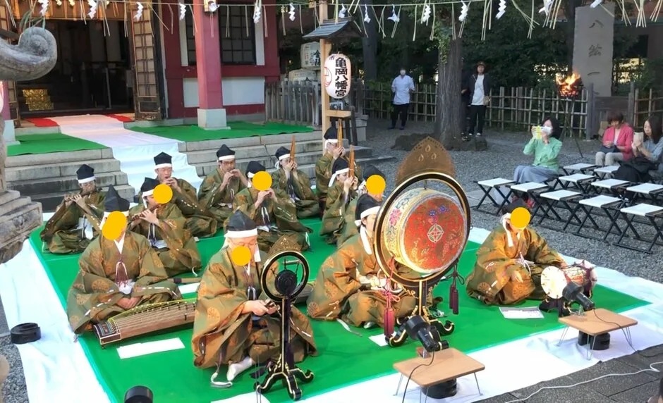 蛍めぐり祭の様子